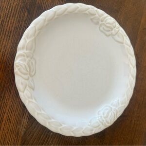 Christian Dior French Country Rose Oyster White salad plate.